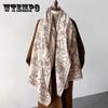 Autumn and Winter Student Scarf Women's High-end Fashion Printed Scarf Shawl