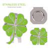 Magnetic Golf Cap Clip Clover Hat Clamp Metal Ball Marker Outdoor Sports Accessory