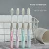 Premium Korean Nano Soft Bristle Toothbrush Family Pack - Adult Silicone Brushes for Men & Women
