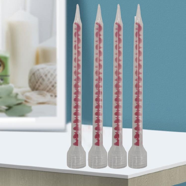 20 шт. Насадка для статического смешивания Смесительная трубка Эпоксидная смола Клей Миксер Смесительная насадка Замена для инъекционных картриджей