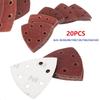Triangular Sanding Discs for Smooth Wood and Metal Surfaces 20pcs 90mm