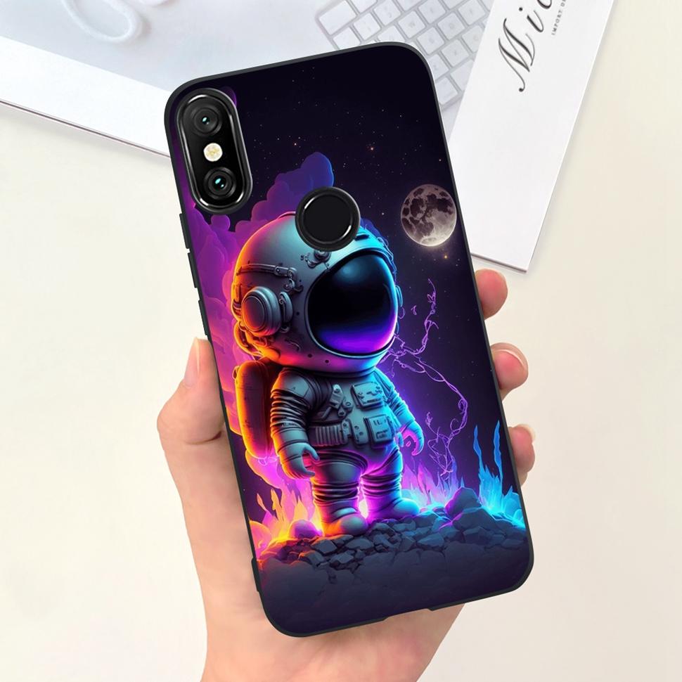 Для Xiaomi Mi A2 Lite (Редми 6 Про) Чехол Новый Модный Мягкий Тонкий Чехол для Телефона Для Xiaomi MiA2 Lite Redmi6 Pro Полностью Задняя Крышка