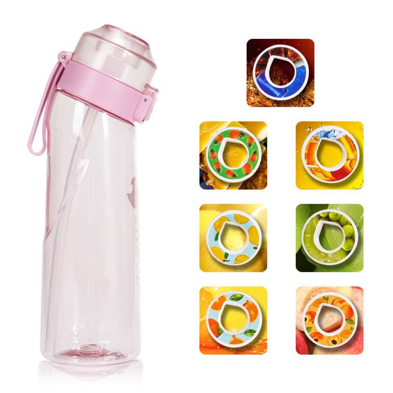 Ароматизированная бутылка для воды с капсулой вкуса и ароматическим кольцом - Термостойкий стакан в наличии