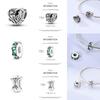 Charms Plata De Ley 925 Devil's Eye Infinity Eternal Symbol Dragonfly Positioning Buckle Charms Fit Women DIY Jewelry