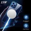 Беспроводное зарядное устройство 15 Вт, магнитное зарядное устройство для мобильного телефона для IPhone 12 Pro Max, зарядная плата Magsafing