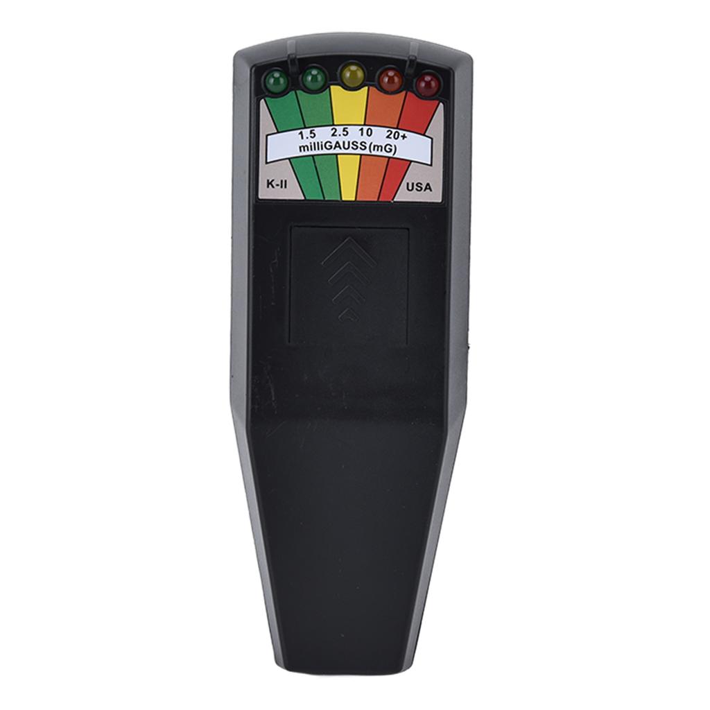 EMF Detector Colored LED Light Sensitive EMF Magnetic Field Radiation Tester Home Appliance