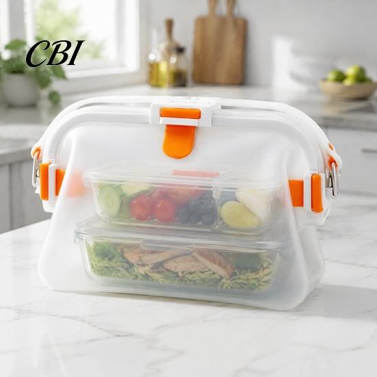 Stylish Summer Everyday Tote Waterproof Silicone Beach Bag, 2000ml Large Capacity Foldable Sand Resistant Vacation Organizer Tote, Sandproof Portable