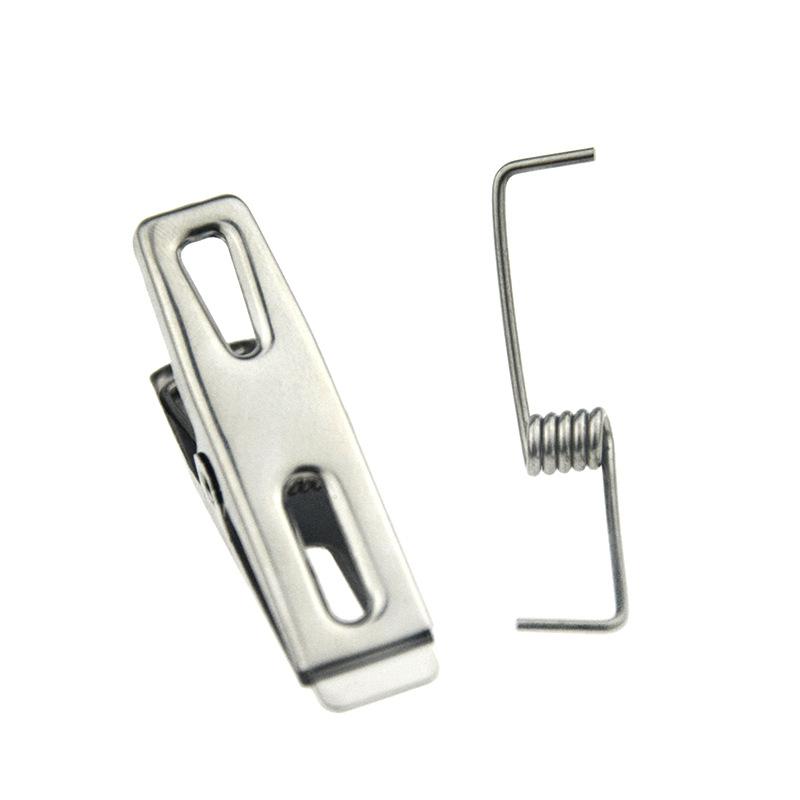 Прочные прищепки из нержавеющей стали - Ветроустойчивые прищепки, Многофункциональные металлические зажимы, Не ржавеют, Легкие в использовании дома