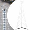 VidaXL LED Christmas Tree 363 LED Cool White 182 Cm, Christmas Light, LED Christmas Light, Outdoor Christmas Light, 4016409
