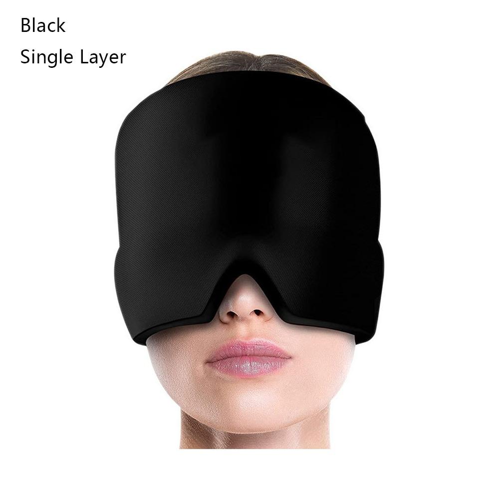 Cold Compress Head Massager Caps Migraine Relief Gel Eye Mask Ice Gel Ice Cap