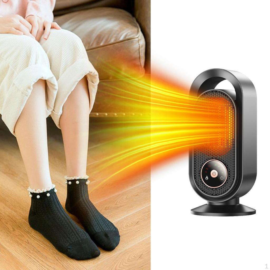 Small Space Heater Adjustable Multifunctional Mini for Dorm Room Home