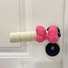 Крышка для дверной ручки Bowknot Anti-Collision, защитная крышка для дверной ручки, антистатическая защита для дверной ручки, украшение для ручки