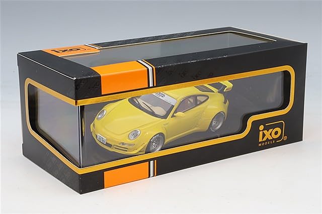 Kokusai Boeki ixo Масштабная модель RWB 997 Желтая Готовая модель MOC339 1/43