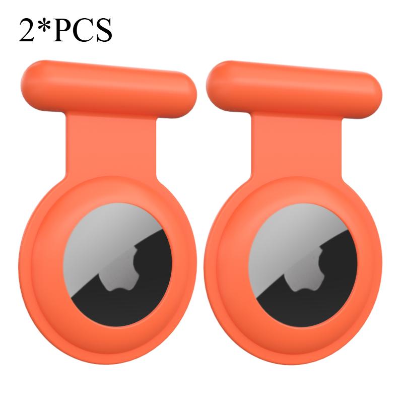 For Apple Airtags Tag Case Silicone Clothes Pin Protective For Airtag Tracker Locator Device Anti-lost