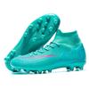 High-top Football Shoes Competition AG Long Nails Football Shoes Broken Nails Training Shoes Football Men's One Piece 2025