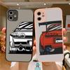 Чехол для телефона Car eat sleep JDM для iPhone X XR XS 7 8 Plus 11 12 13 pro MAX 13mini полупрозрачный матовый чехол