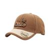 Children Corduroy Cap With Embroidered Letters For Autumn Winter Warmth And Sun Protection