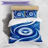 Brighton & Hove Albion Football Printed 3 Pieces Bedding Set, Comfortable Skin Friendly Bedroom Duvet Cover Set