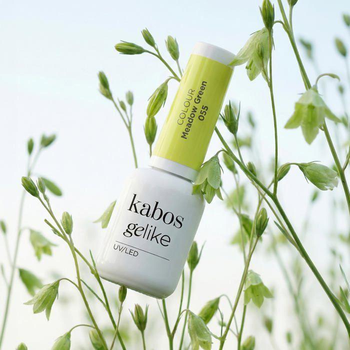 Kabos Gelike Vernis Hybride Rose UV/LED Meadow Green 8 ml