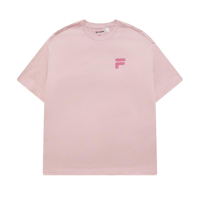 FILA FUSION FOB T Shirt Unisex Youth Pink T51U126110APK