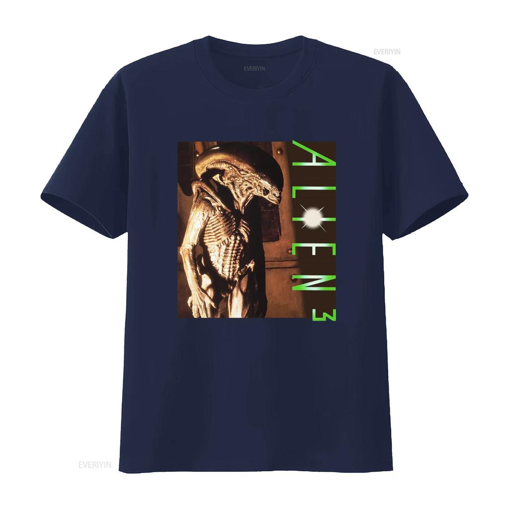 Vintage 90s 1992 ALIEN 3 Rare Design Big Image American Science Fiction Horror Film Movie T Shirt Streetwear Lolife Promo