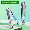 Xiaomi 2 Pcs Anti-splash Nail Clippers Sharp Edge Fingernail And Toenail Clipper Cutter Thick Nail Trimmer, Stainless Steel Toenail Cli
