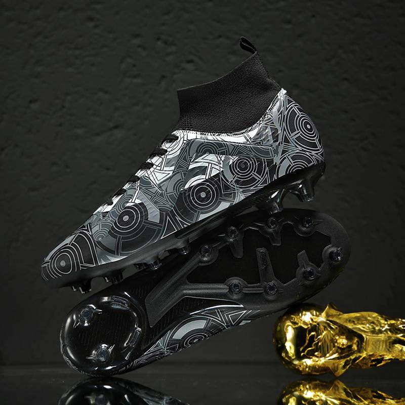Модные футбольные бутсы унисекс, футбольные бутсы, футбольные ботильоны, молодежные тренировочные кроссовки, спортивная обувь на открытом воздухе, Роналду