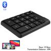 Цифровая клавиатура USB 2.4G беспроводная с сенсорной панелью Мини цифровая клавиатура Bluetooth-совместимая для бухгалтеров, кассиров, ноутбуков, планшетов