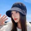 Женская бейсбольная кепка с большими полями, защита лица, регулируемый шнурок, защита от УФ-лучей, складная однотонная солнцезащитная кепка для садоводства и путешествий