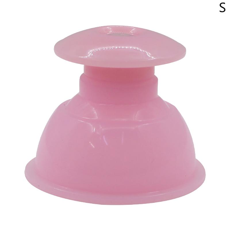 1 шт. Натуральный силиконовый баночный массажный стакан для тела, лица, шеи, глаз, вакуумный бак, уход за телом и лицом, антивозрастной косметический инструмент