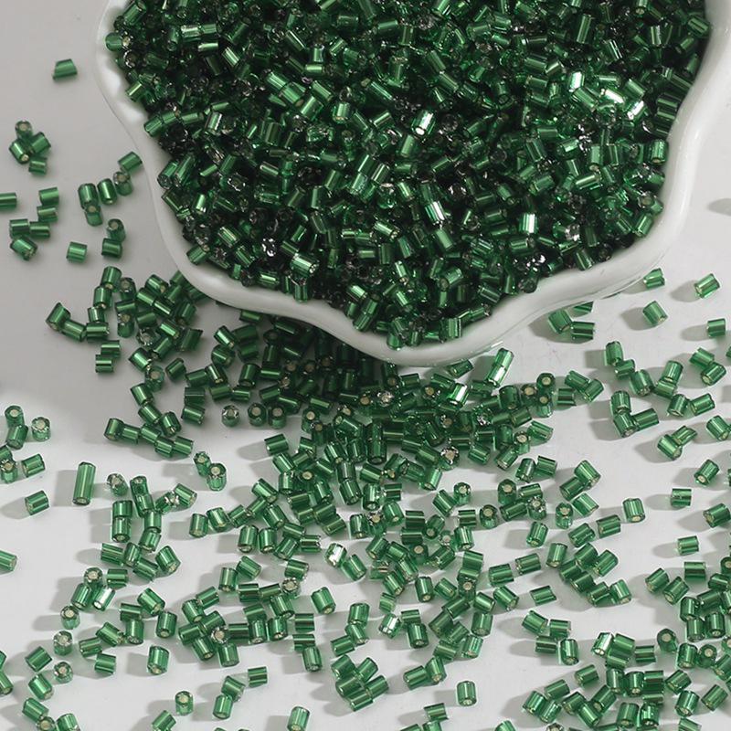 Сделай сам Ручная работа Заколка с бусинами: Стеклянные бусины для вышивания крестом, посеребренная фурнитура для свадебного платья/сумки