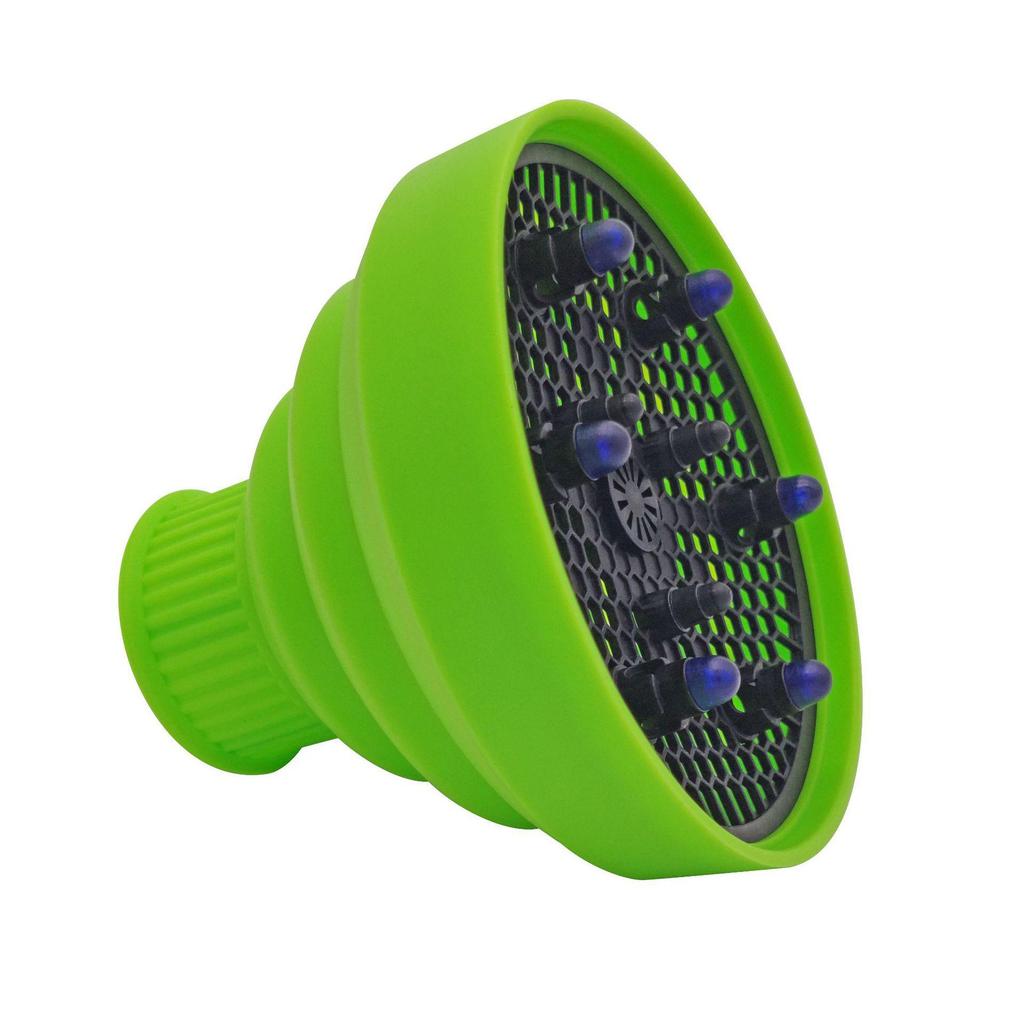 Складной силиконовый диффузор для фена: Водонепроницаемая, выдвижная накидка для завивки и укладки