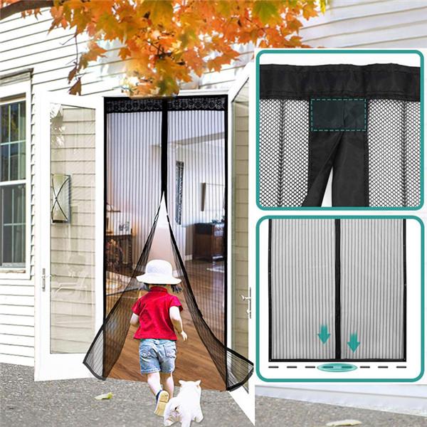 2022 Новый магнитный экран, дверная занавеска, противомоскитная сетка, сетка от насекомых, автоматическое закрытие, простая установка