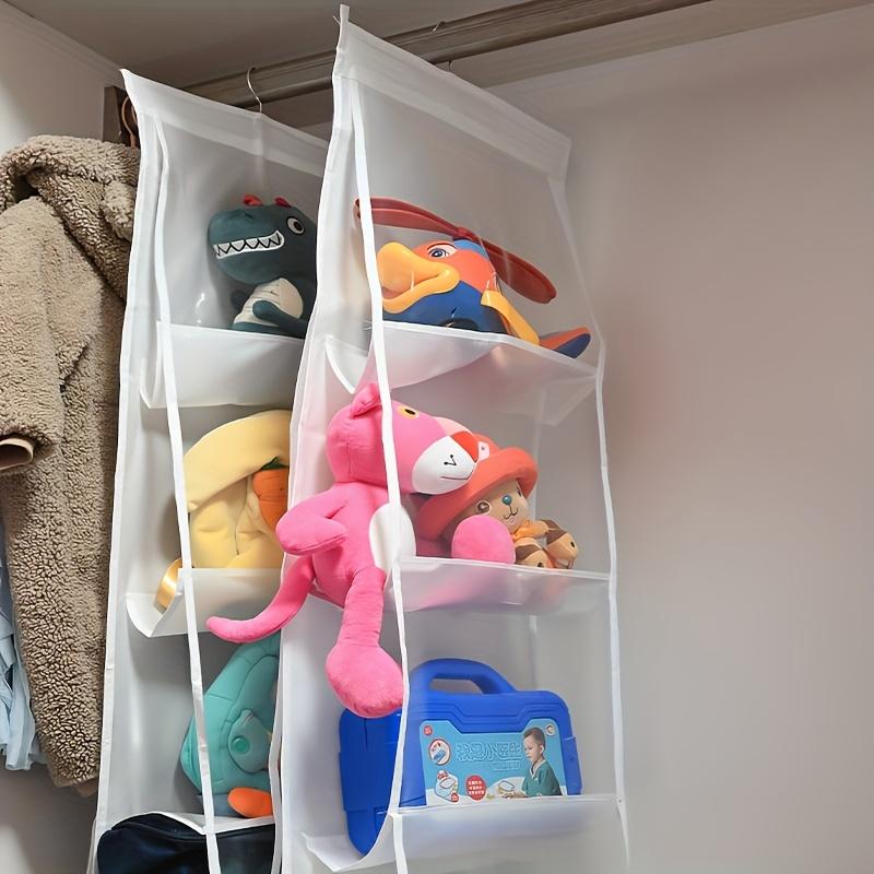 Многослойный подвесной органайзер для сумок, экономящий место в шкафу, пыленепроницаемый зажим для сумок, удобный дизайн для подвешивания модных женских аксессуаров