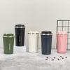 New Style 380ML Portable Travel Stainless Steel Coffee Cup Leak-Proof Thermos Bottle Mug Vacuum Flask Insulated Cups Hot