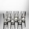 Transparent Glass Liquor Cup Set Wine Glasses With Graduated Line and Tumbler Holder Vodka Whisky Cup Beer Mug SGlass