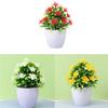 Ornament Fake Flowers Artificial Plants Desk Decoration In Pots Artificial Flowers Small Plants