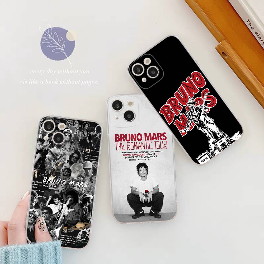 Famous Bruno Mars The Romantic Phone Case For IPhone 17 16 14 11 12 13 15 Pro Max 14 Plus 17 Air Cover