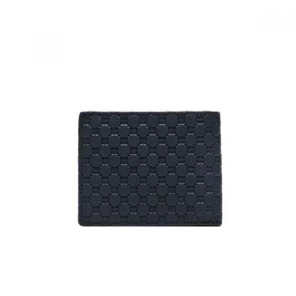 Daks Navy Leather Mini Dd Logo Wallet Dbwa9e373n2