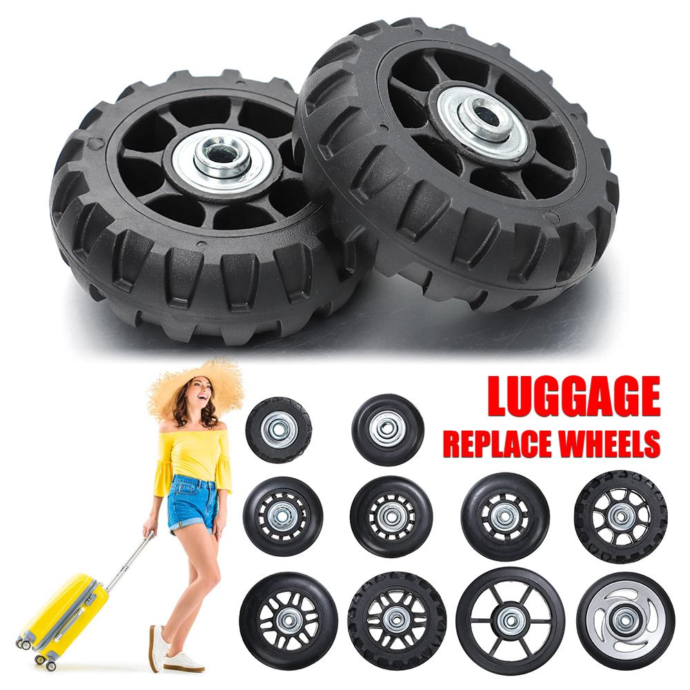Replacement DIY Suitcase Parts Axles Replace Wheels Travel Luggage Wheels Caster Wheel Repair Kit