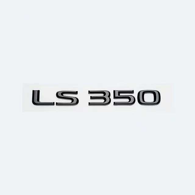 Front or Side or Rear Trunk Badge ABS Sticker For Lexus F SPORT LS LS350 LS400 LS460 LS460L LS500 LS500h LS600hL badge stickers