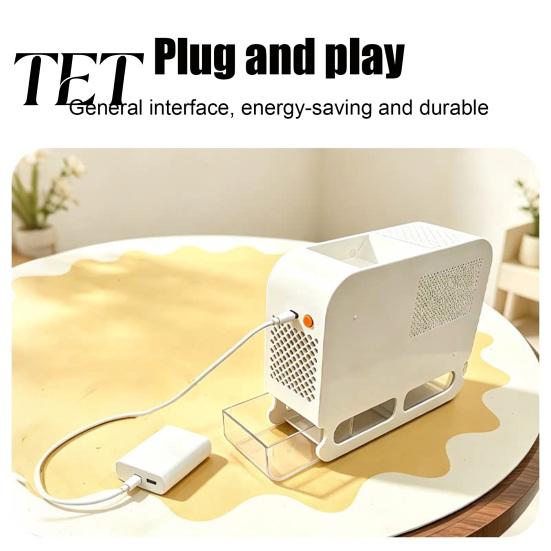 Quiet Birdseed Air Separator Electric Shell Separator, Bird Feed Blowing Machine, Automatic Millet Husk Remover for Parrots Cockatiels Food