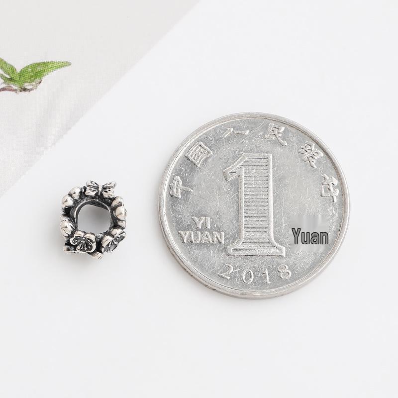 Бусины-разделители в виде бабочек и цветов из стерлингового серебра 925 пробы для браслетов, ожерелий и аксессуаров, сделанных своими руками.