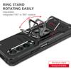 Чехол для Samsung Galaxy Z Fold 4, чехол для камеры, встроенная вращающаяся на 360 ° кольцевая подставка, автомобильный держатель, магнитный защитный противоударный чехол