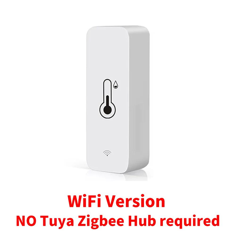 WiFi Умный датчик температуры и влажности Внутренний гигрометр Контроллер Мониторинг Работа с умным динамиком Alexa Google Home
