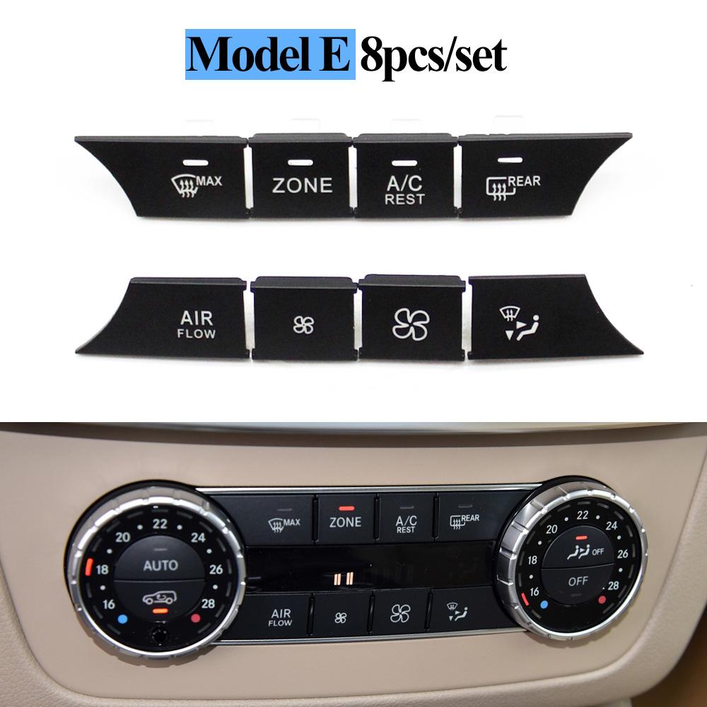 Car Console Air Conditioning AC Wind Volume Heater Climate Control Button For Mercedes Benz ML GL GLE GLS W166 W292 ML350 GL350