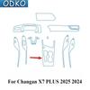 For Changan X7 PLUS 2025 2024 PPF Protection film Accessories Interior transparent TPU GPS Navigation Gear Panel Center Console