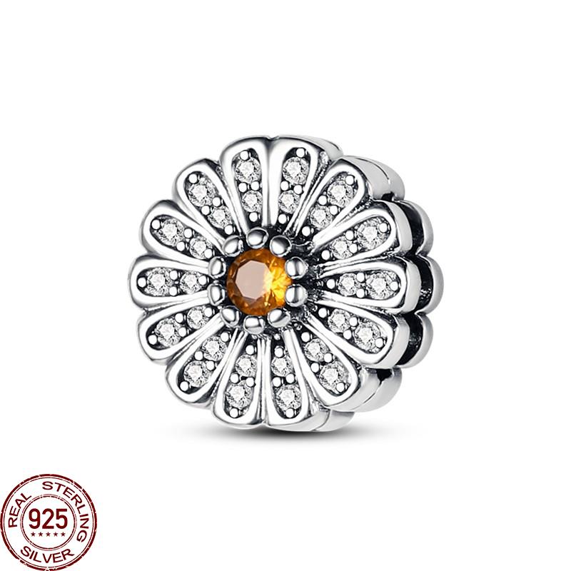 Женская цепочка-зажим из стерлингового серебра 925 пробы с сеткой, круглая подвеска в виде бабочки, подходит для оригинального браслета из сетки своими руками