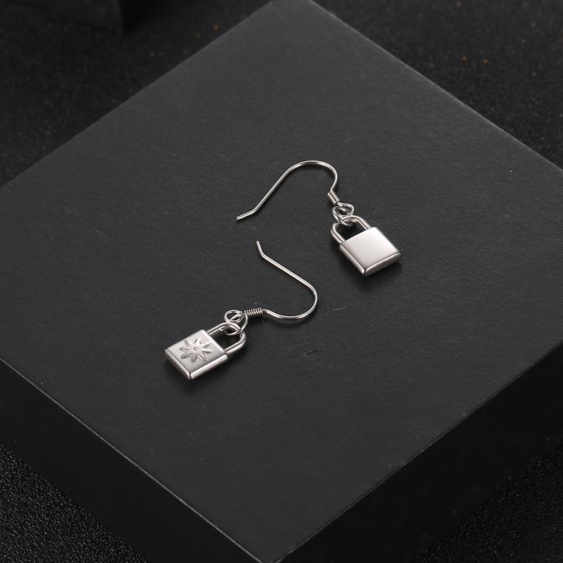 Серьги с замком из титановой стали, ушные крючки, серьги с портом газа, подарки Tide, Ye163