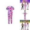 Kpop Охотники на демонов Руми Мира Зои Пижама из мягкого полиэстера для детского косплея